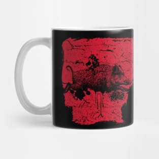 Messy Arkansas Pig Mug